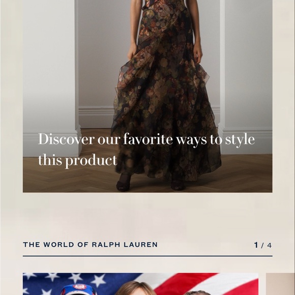 Ralph Lauren Purple Label Brienne Crinkle Chiffon Evening Dress - zipper broken - Picture 2 of 12